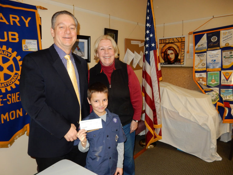 Rotary supports local Scouts and Cubs