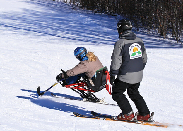 Vermont Adaptive Ski and Sports race team competes