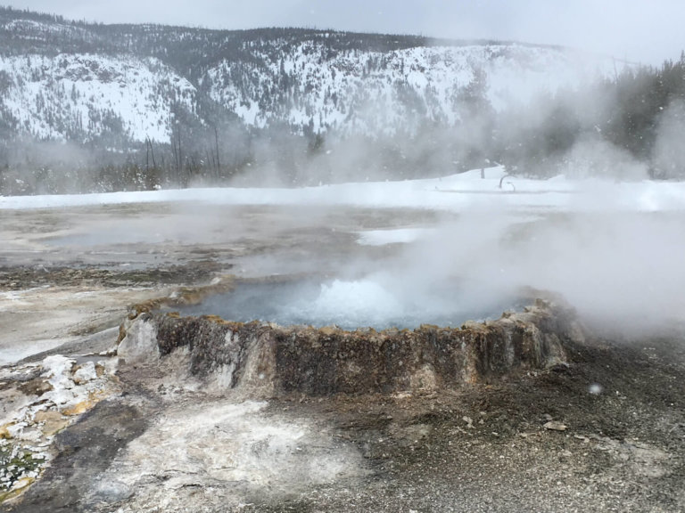 Out-Doors: Yellowstone in winter