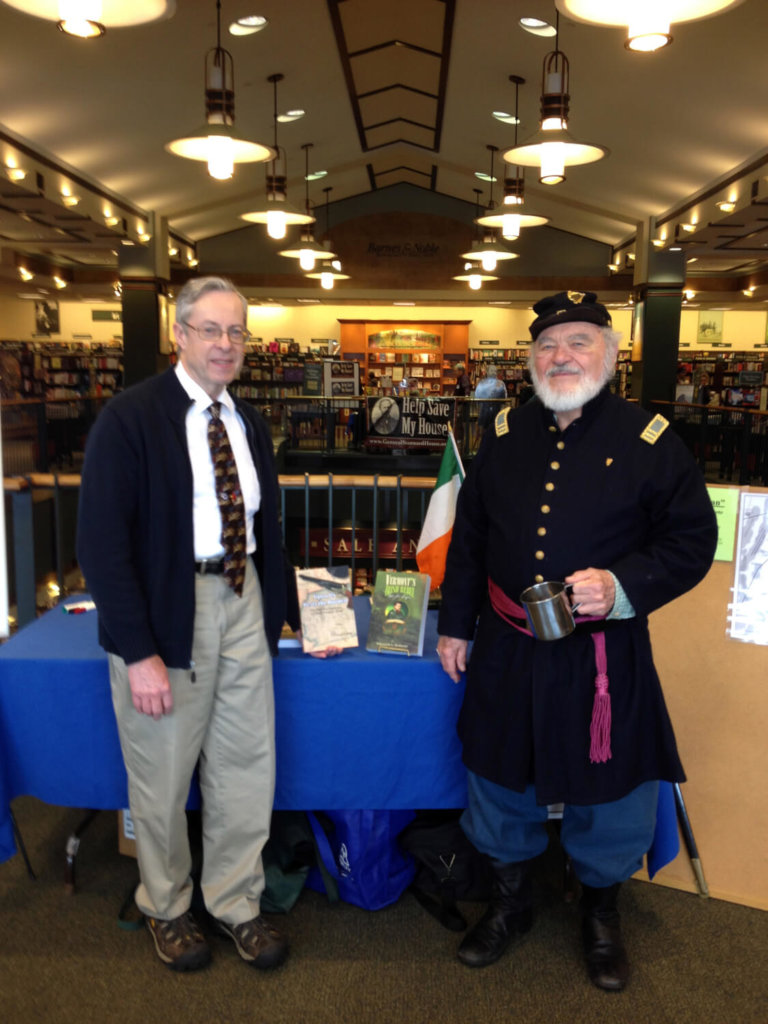 Local historians attend book signing