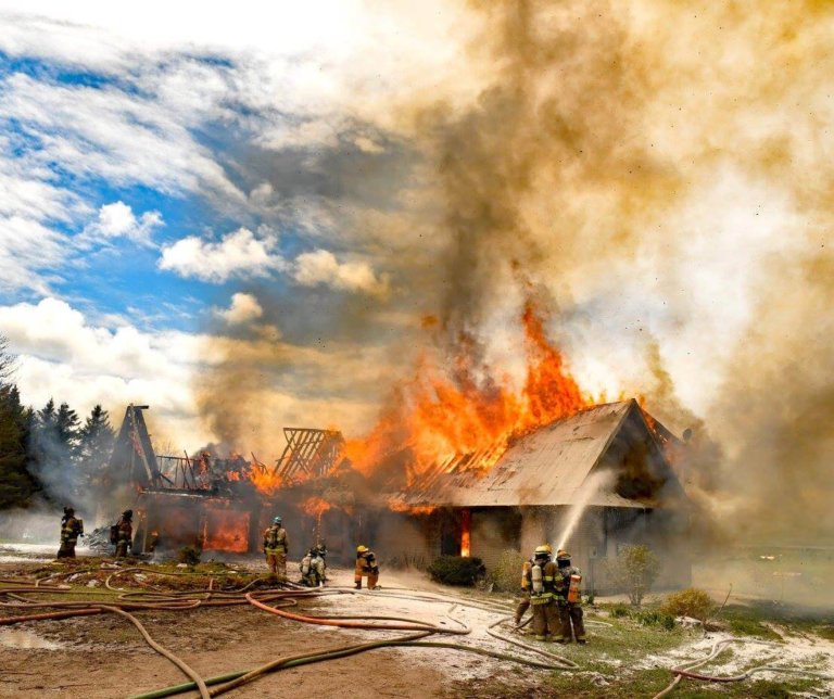 Controlled burn served dual purpose