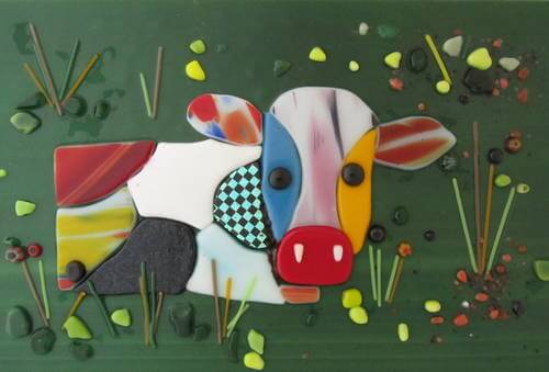 Fused glass with Mickey Davis