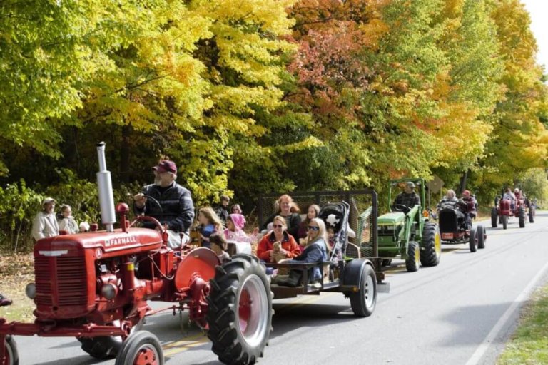 Harvest season means East Charlotte tractor parade