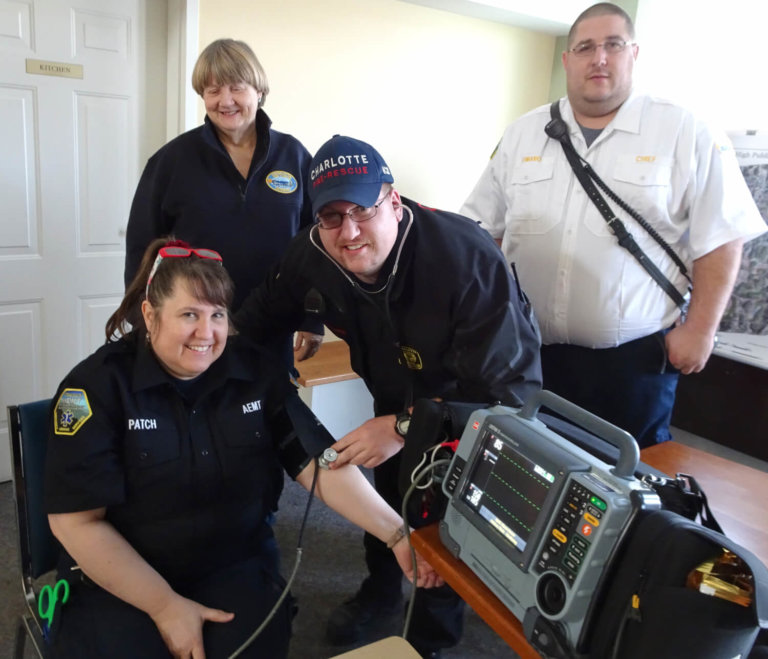 Charlotte Vol Fire & Rescue Hosts Free Blood Pressure Clinics