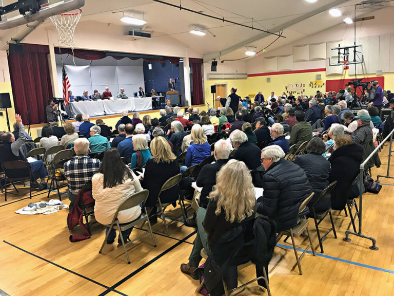 Town Meeting 2018: generators, airpacks and civility