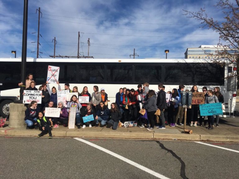 CVU students travel to Washington to join March for Our Lives