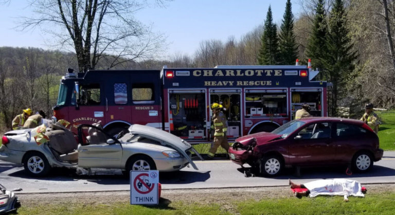 CVU mock crash demonstration