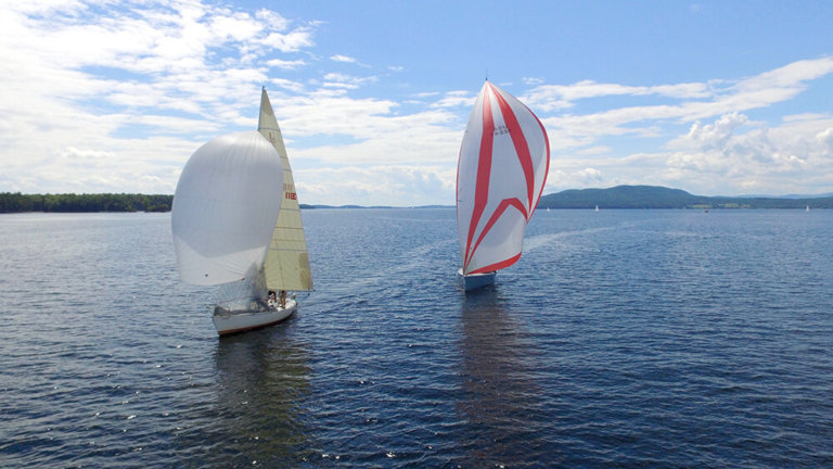 Sixth annual Diamond Island Regatta goes  “clean” and benefits Lake Champlain Maritime Museum