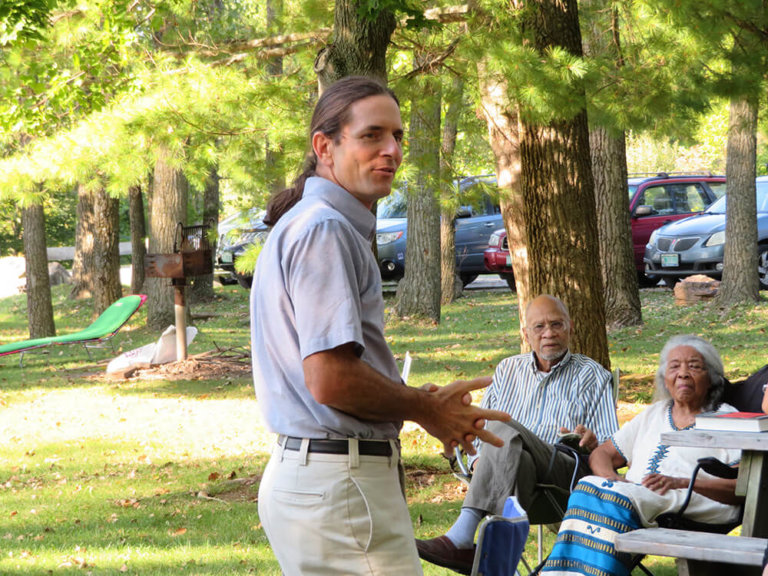 Voters meet with statewide Democratic candidates at the Town Beach