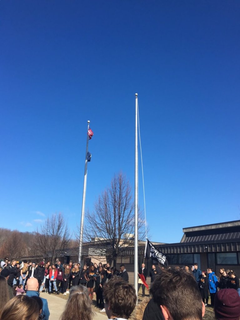 Black Lives Matter flag raising