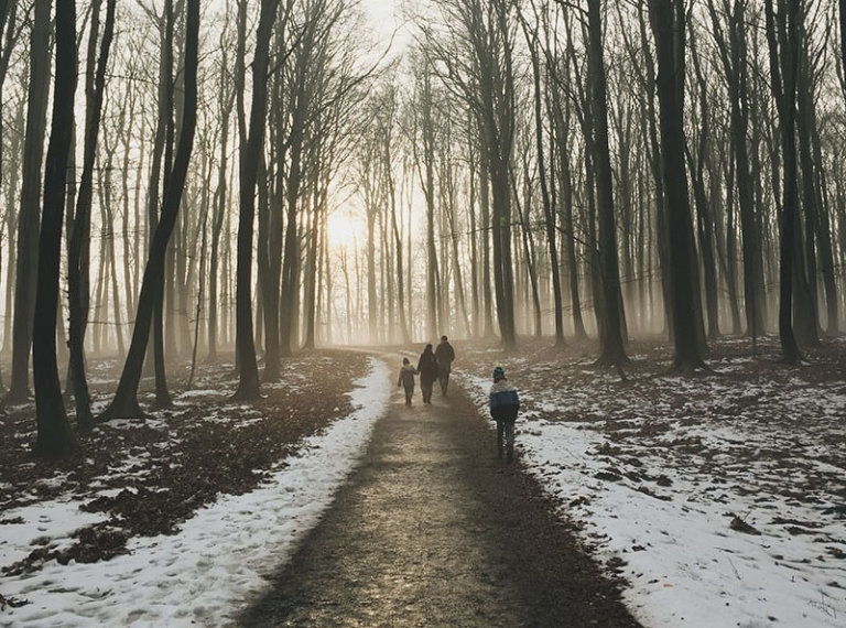 Ignore the gray—get outdoors!