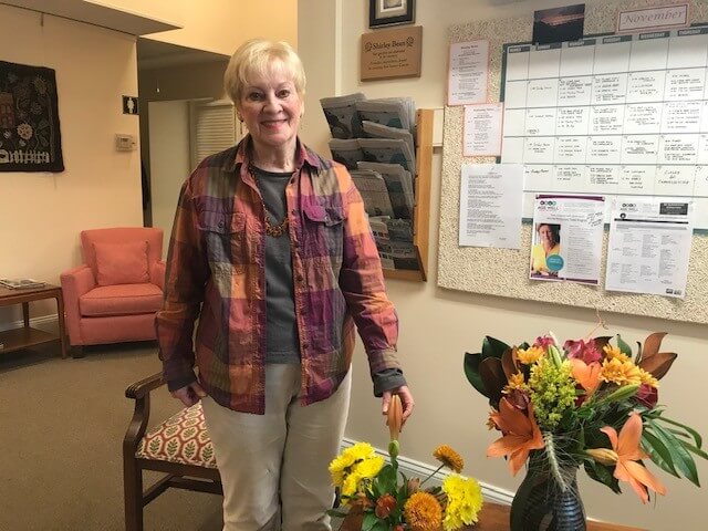 Lovejoy brings joy to Senior Center through flowers