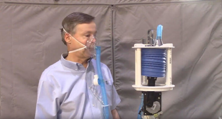 Local engineer invents cost-effective ventilator for COVID-19 patients