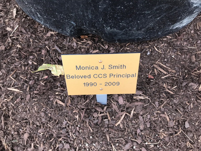 Tree planted to honor Monica Smith