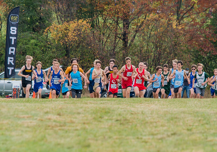 They’re off and running. Photo by Al Frey