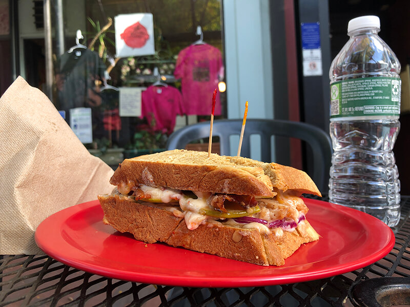 The Famous Red Onion sandwich will be available to Charlotters in their own town starting this November.Photo by Tyler Lederer