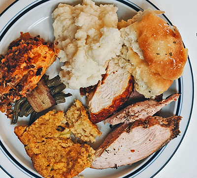Turkey Dinner - Photo by Casey James from unsplash.com