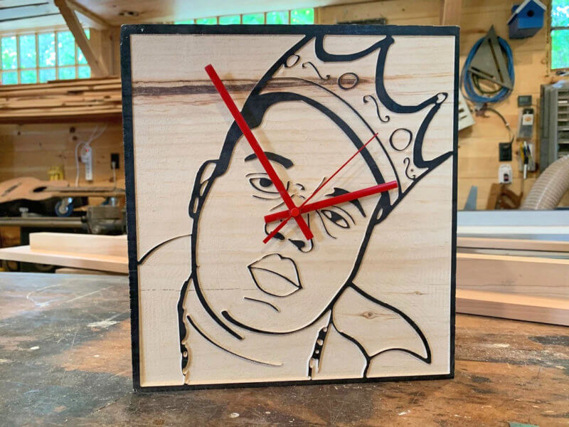 This clock is perfect for any Big Poppa fan. Courtesy photo