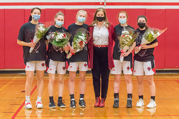 No more flowers for Redhawks this season. Photo by Al Frey