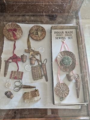 A display of domestic objects used in Charlotte residences in the late 19th century on display at The Charlotte Museum. Photo credit: Matt Zucker