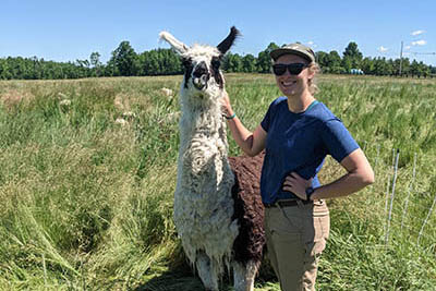 Celebrity interview with Odyssey the Llama