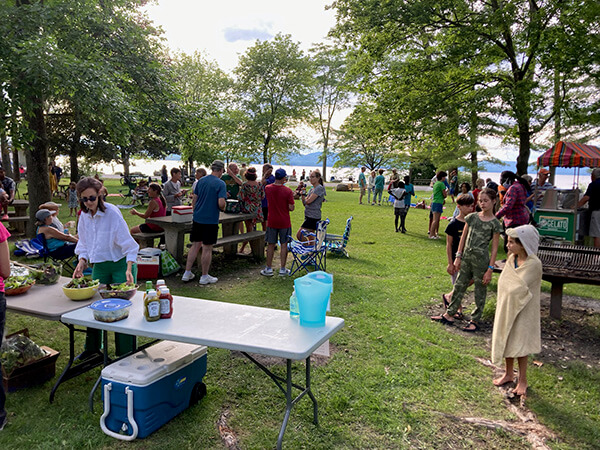 The Charlotte Beach Party drew residents and non-residents alike.