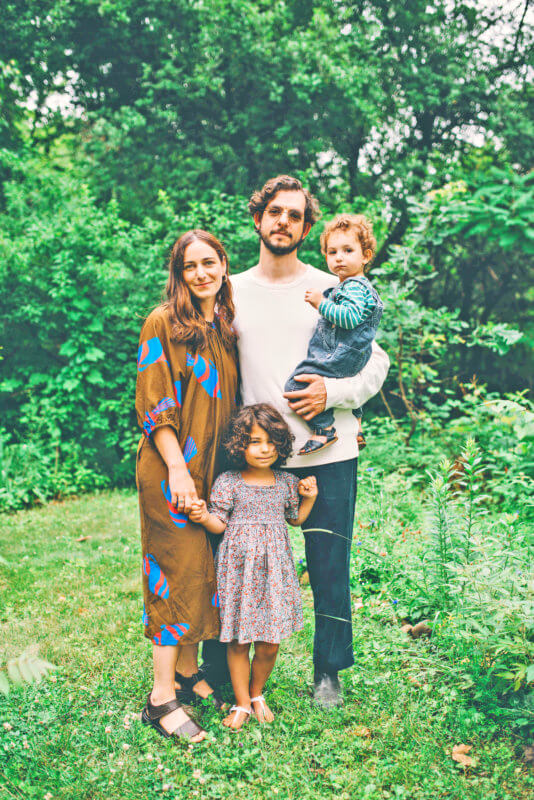 Zach Pollakof with wife, Nancy Rosenbloom, and children Maia Pollakoff and Asa Pollakoff. Photo contributed