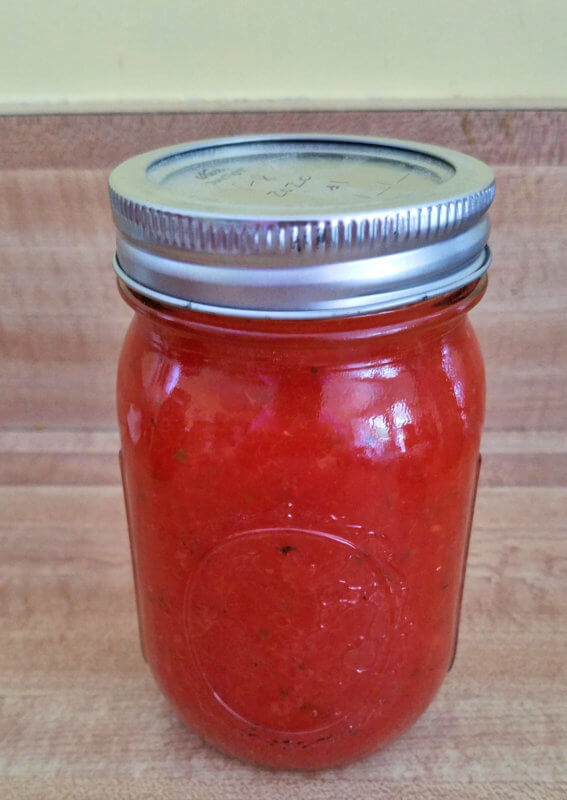 After canning, allow jars to cool for 12 to 24 hours before storing. Photo by Joyce Amsden