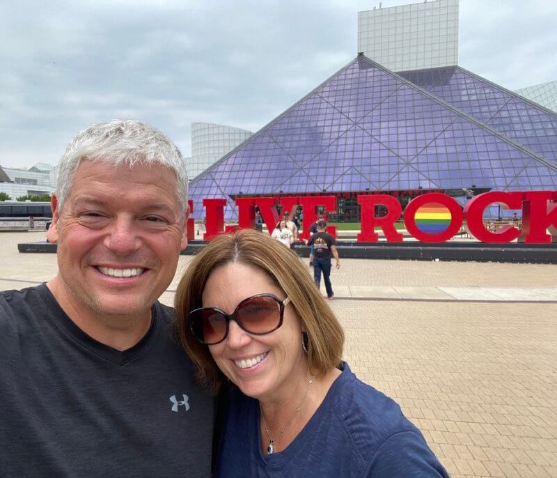 Tom Tiller and wife Michelle. Photo contributed