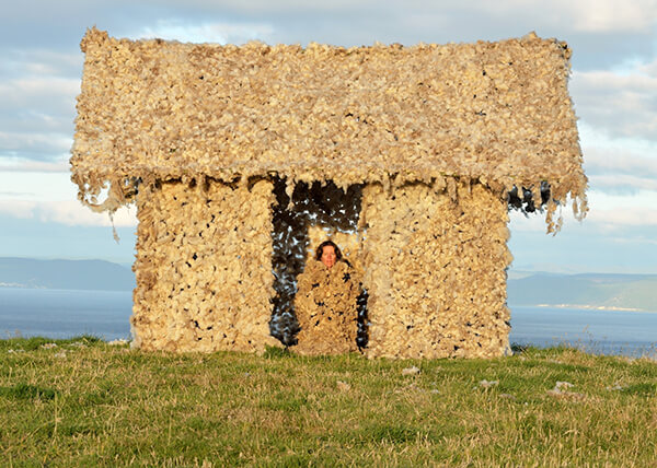 Photo taken in Turangi, New Zealand. The title is Tika Whare, which means True Home in Maori. Photo by Nancy Winship Milliken