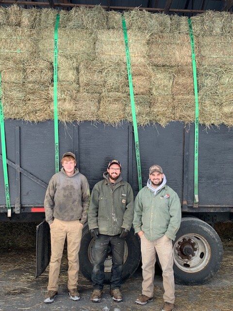 Left to right: Hunter Kehoe, Nikolai Pughe and Nick Powden. Photo by Lucie Lehmann