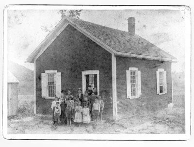 School #4 from the Charlotte Historical Society collection.