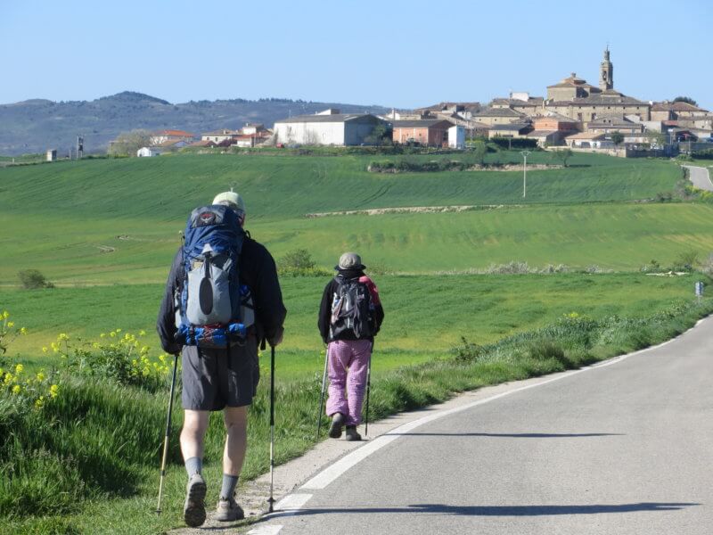 Photo contributed Tom McAuliff and a French hiker they met along the way.