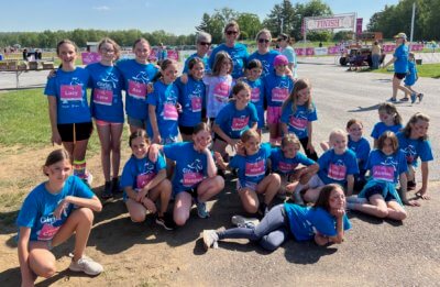 Courtesy photo On Saturday, June 4, the Charlotte Central School Girls on the Run team ended the season with a 5K run at the Champlain Valley Fairgrounds in Essex. Girls on the Run helps third to fifth grade girls build social, emotional and physical skills while encouraging healthy habits for life. Team members were third grade — Anna Andriano, Hadley Ringler, Eva Samuel, Ansley Sprague, Seren Barrus, Stella Mayo, Austen Helzer, Avery Wannop, Matilda McCracken, Margot Adams, Annie Palmer, Lucy Palmer, Nina Kahm; fourth grade — Reagan Bohlin, Georgia Dorsey, Skylar Gallese, Bea Horikawa, Louisa Langfeldt, Lilah Akselrod; and fifth grade — Ava Ringler, Lena Ingalls, Calista Lasek, Lucy Cummings. Coaches: Sarah Ringler, Sarah Wannop, Donna Millay.