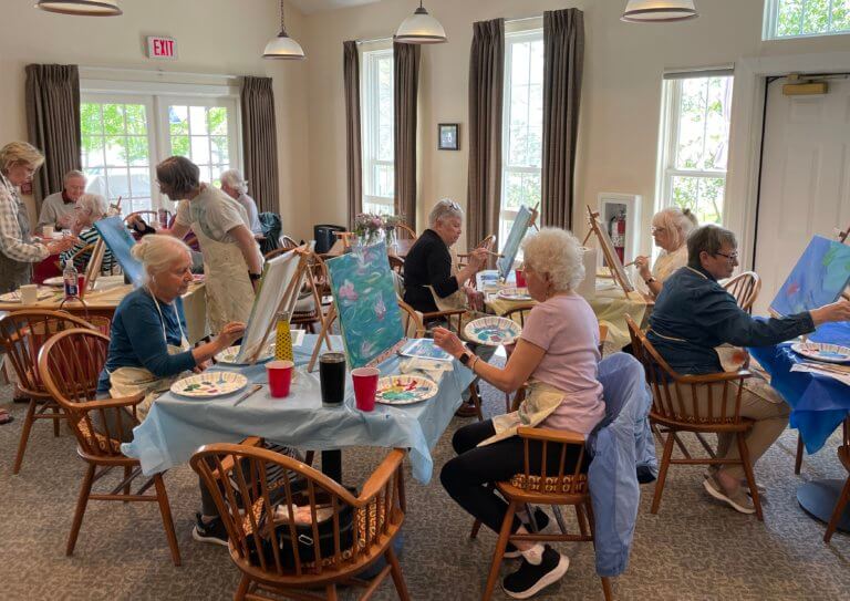 Stay cool with a variety of fun at the senior center