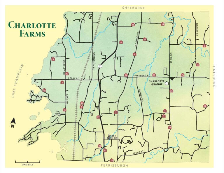 New map, guide to Charlotte farms