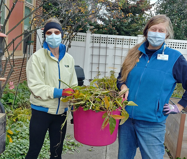 Photo by Robilee Smith In fall, damaged or diseased plant material may be pruned from shrubs with the exception of lilacs, forsythias and other spring and early summer flowering shrubs to avoid removing next year’s flowers.