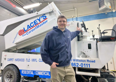 Courtesy photo René Kaczka-Vallière may be the only Zamboni driver with a masters in peace and reconciliation.