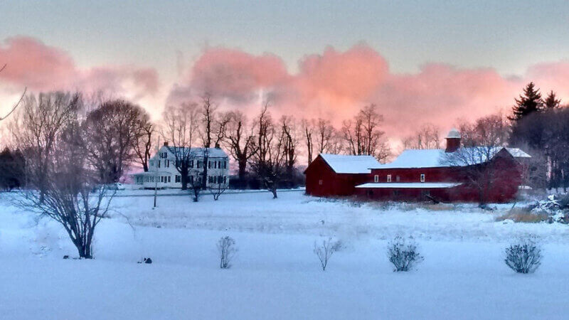 Photo by Nani Clemmons. The 1700s Big Barn on the Clemmons farm. 