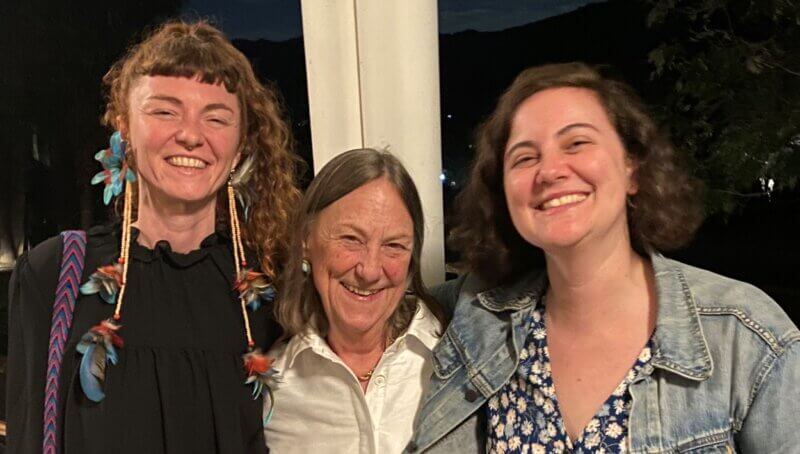 Courtesy photo. From left, the Crackwall Choir is Phoebe, Abby and Hannah Sheldon-Dean.