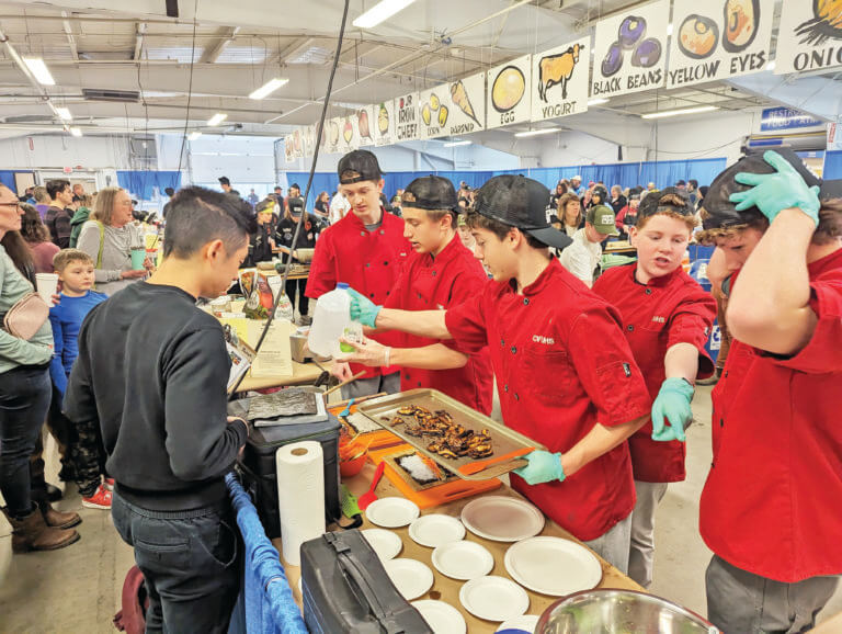 Local schools show cooking mettle in Jr. Iron Chef Competition