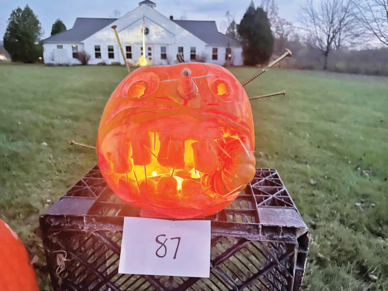 Nathaniel Akselrod’s entry won first place in the People’s Choice Award, for which he received a $50 gift card to the Old Brick Store.