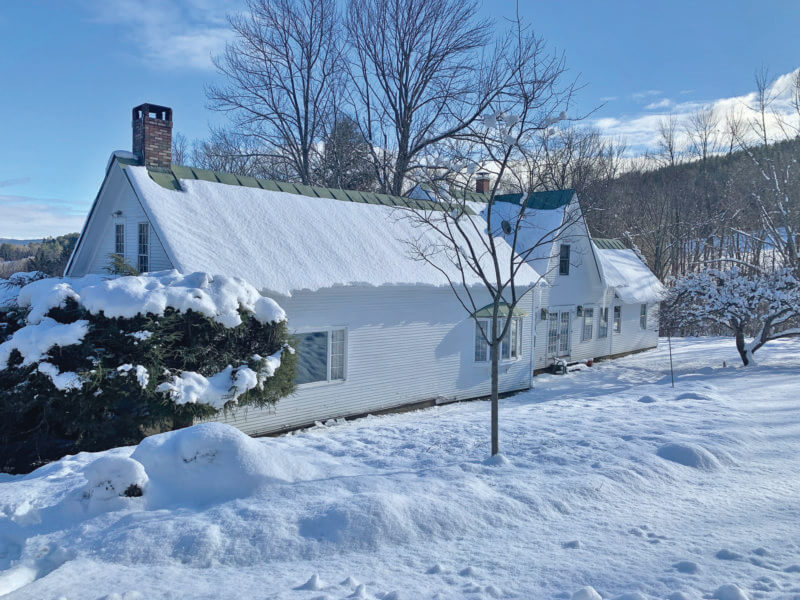 The Bassett family’s hired man’s house, always loved, was eventually renovated into a heated, livable home.