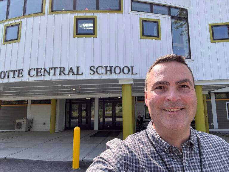 O’Leary, new principal, all about making connections