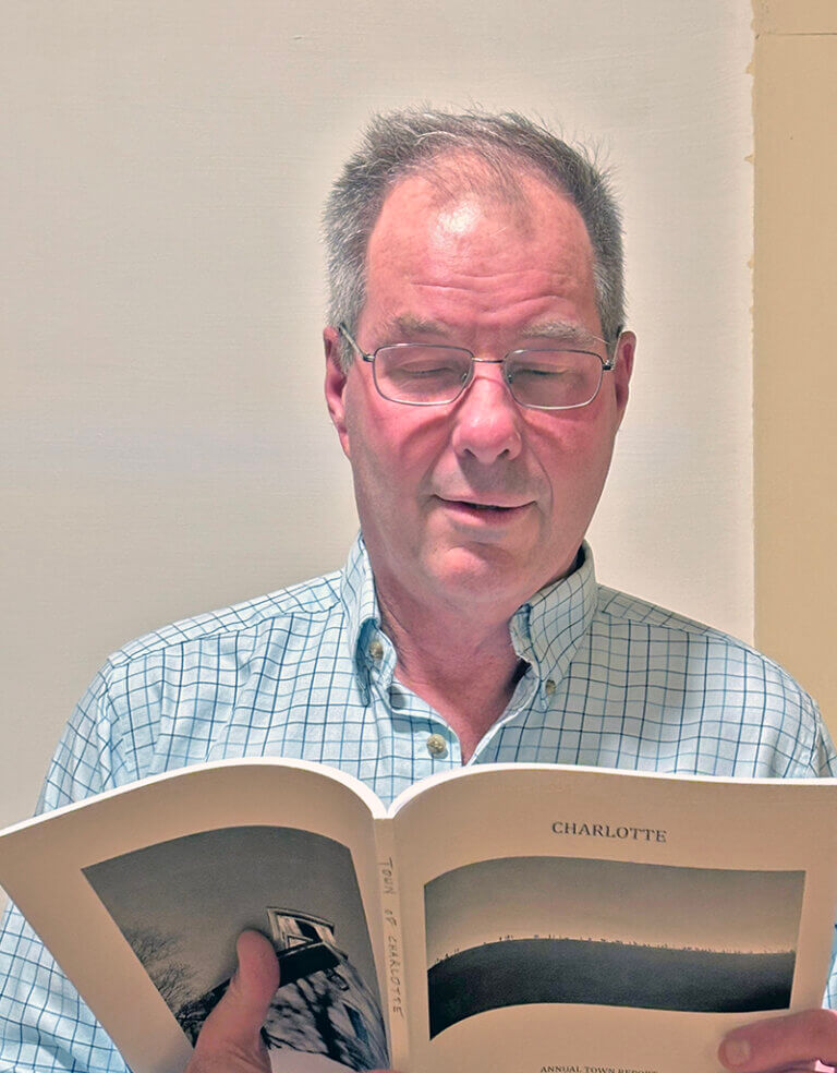 Charles Russell enjoys watching democracy in action