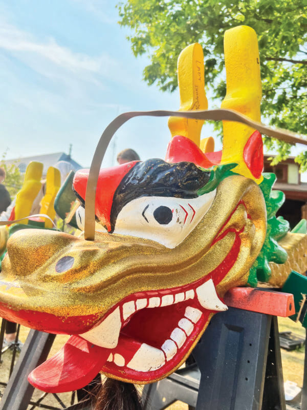 Courtesy photo. Dragonheart Vermont will hold an ‘eye-dotting ceremony’ on June 2 to awaken the boats’ dragons for the upcoming boating season.
