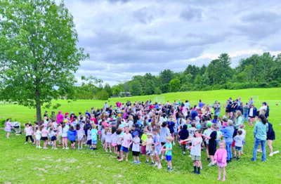 Courtesy photo. Charlotte Central School celebrates the last day of the 2024-25 school year with a field day, minus the class that graduated the night before.