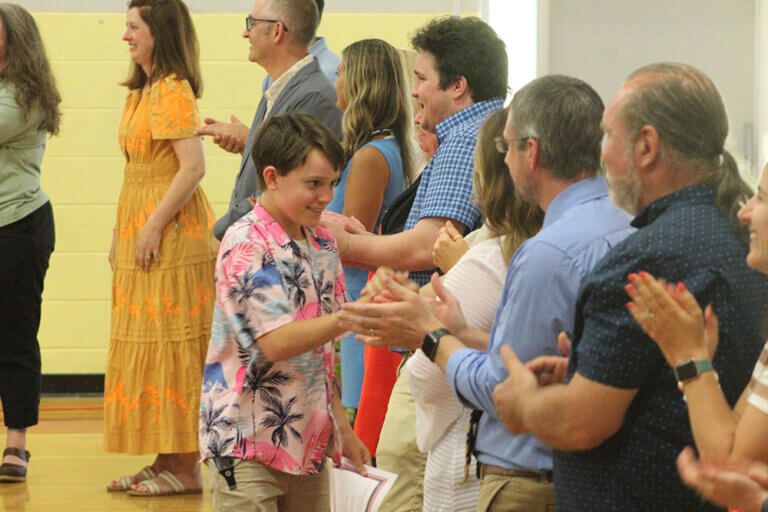 Charlotte Central School graduates celebrate, prepared for high school