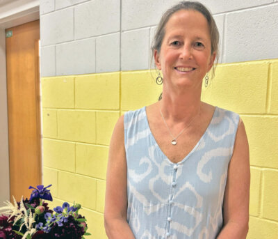Photo by Scooter MacMillan. Sara Pierson appreciates the veteran teachers who mentored her when she started in the profession 35 years ago.