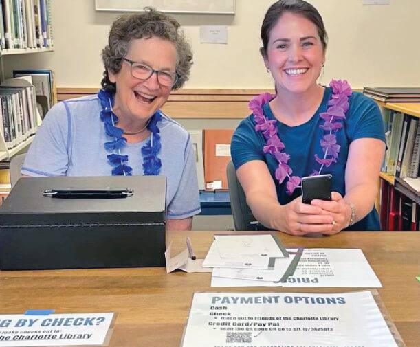 Volunteers made Friends of Charlotte Library book sale a success